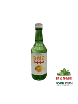 CHUM CHURUM韩国乐天果味烧酒(初饮初乐柚子12度) 350ML*20/LICOR COREANO SABOR A POMELO(SOJU)