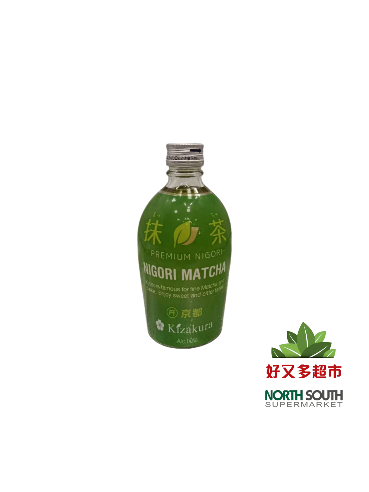 Sake Nigori Matcha 12/300ml KIZAKURA 日本KIZAKURA抹茶清酒 12/300ml 10％vol