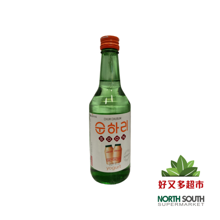SOJU YOGUR LOTTE 20/350ML 12％VOL 韩国乐天烧酒(乳酸菌味) 20/350ML 12％VOL