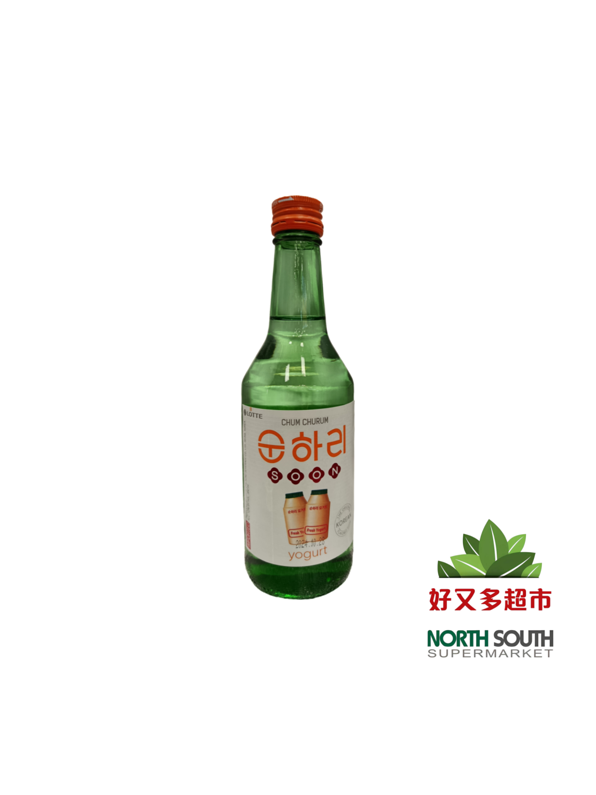SOJU YOGUR LOTTE 20/350ML 12％VOL 韩国乐天烧酒(乳酸菌味) 20/350ML 12％VOL