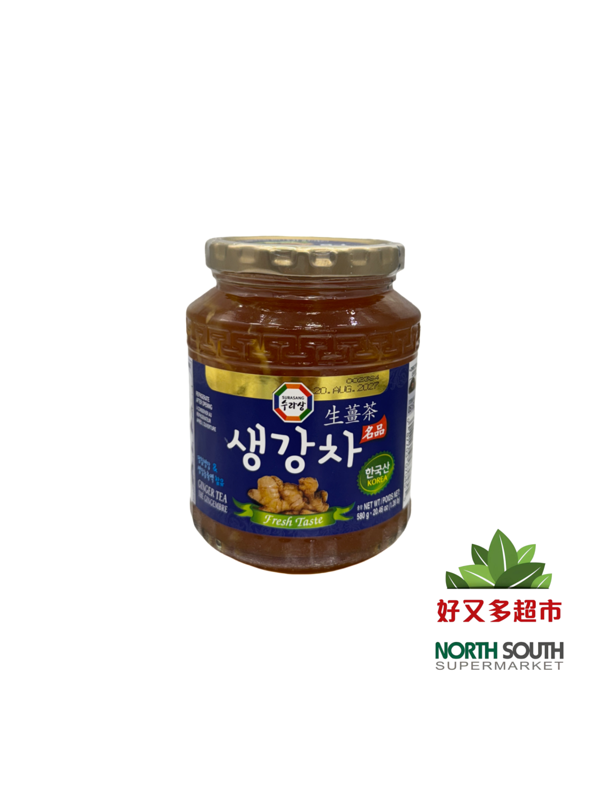 Te de jengibre SURANSANG 15/580g 韩国SURASANG生姜茶 15/580g