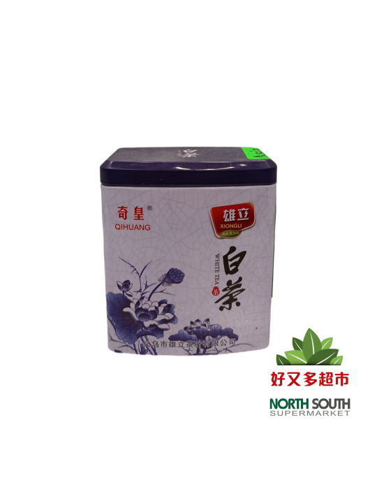 奇皇雄立白茶(铁罐) 50G*120/TÉ
