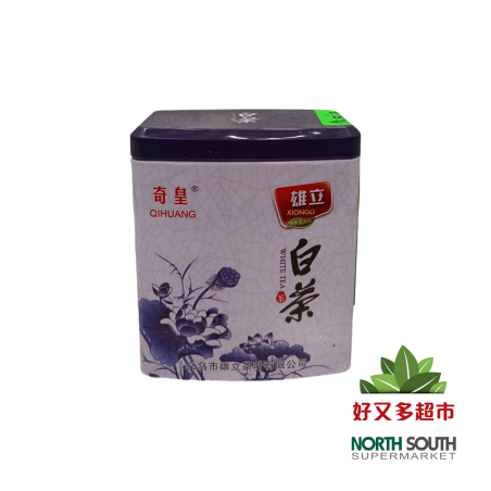 奇皇雄立白茶(铁罐) 50G*120/TÉ