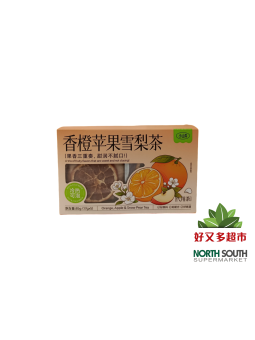 小山弄香橙苹果雪梨茶 85G*12/TÉ DE NARANJA, MANZANA Y PERA