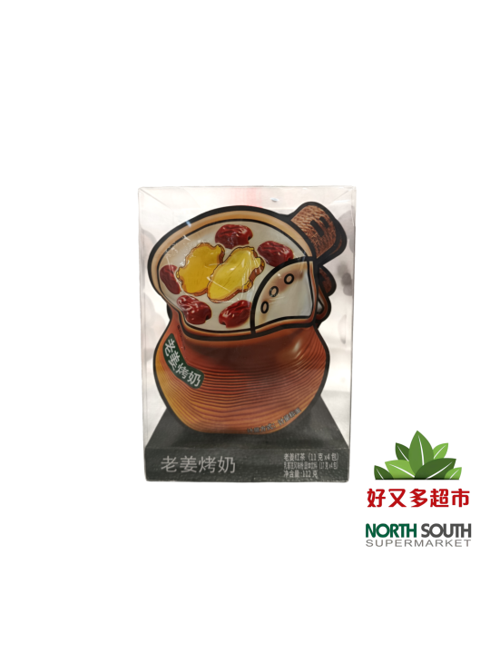 水中一枝花老姜烤奶 112G*18/BEBIDA DE TÉ
