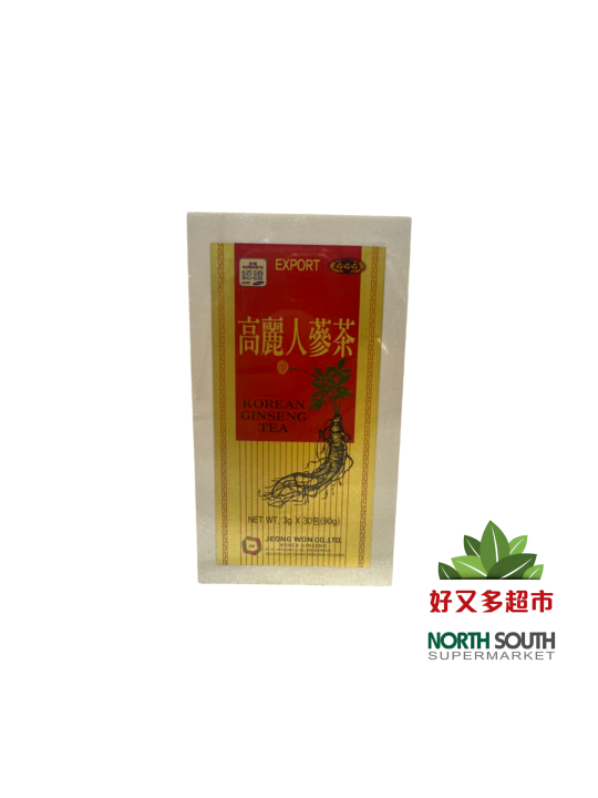 Te de Ginseng 100/90g 韩国高丽人参茶 100/90g(30x3g)