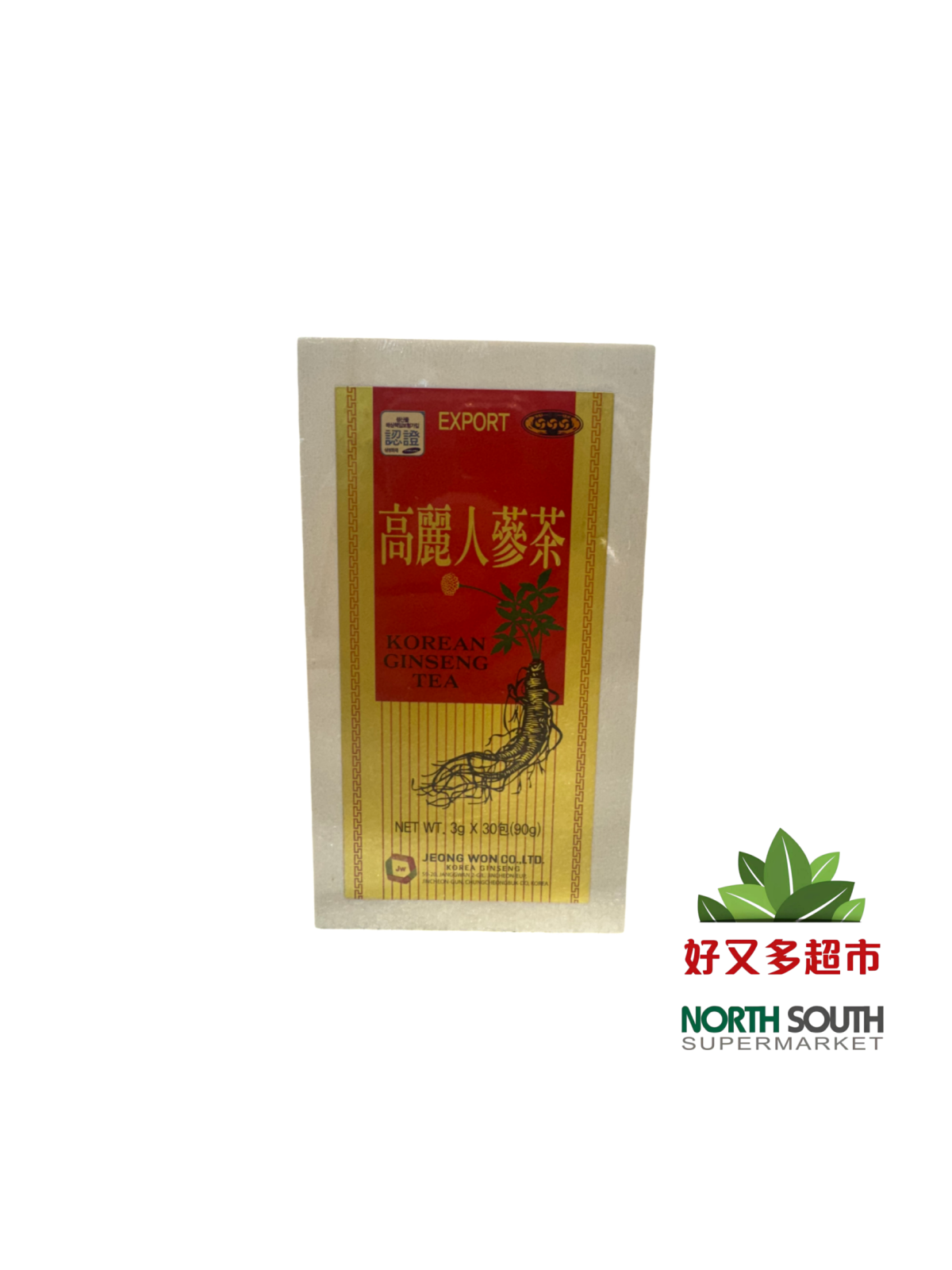 Te de Ginseng 100/90g 韩国高丽人参茶 100/90g(30x3g)