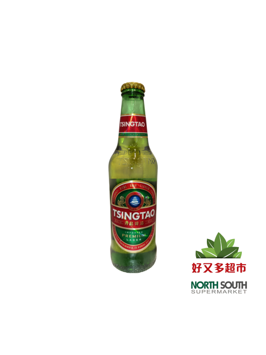 [A03-0006] 青岛啤酒(TSINGTAO) CERVEZA TSINGTAO DE BOTELLA 4.7% VOL.  330ML
