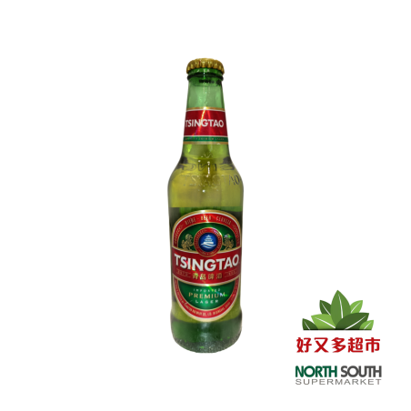 [A03-0006] 青岛啤酒(TSINGTAO) CERVEZA TSINGTAO DE BOTELLA 4.7% VOL.  330ML