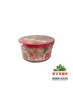 田小花云吞拌面(红油味) 138G*12/WONTON Y FIDEOS INSTANTÁNEO SABOR PICANTE