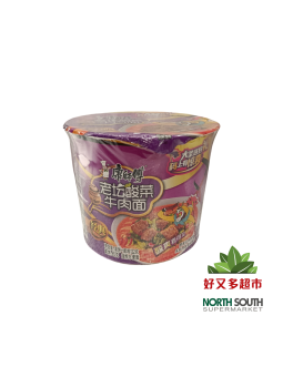 [P04-0184] （康师傅）老坛酸菜牛肉面 桶(MESTRO KANG) NOODLE  INSTANTANEO SBR. TERNERA  AGRIPICANTE 122G鱼酸菜