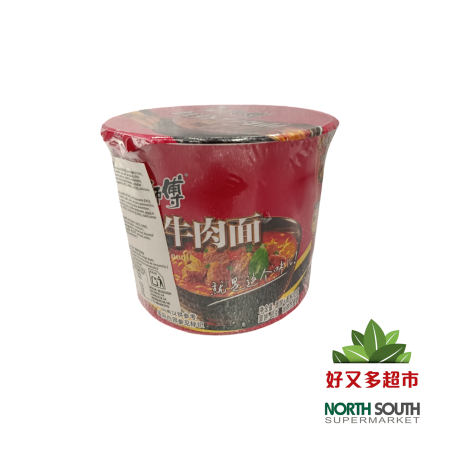 康师傅红烧牛肉面（桶）113G/12 CUENCO RAMEN SABOR TERNERA 113G/12