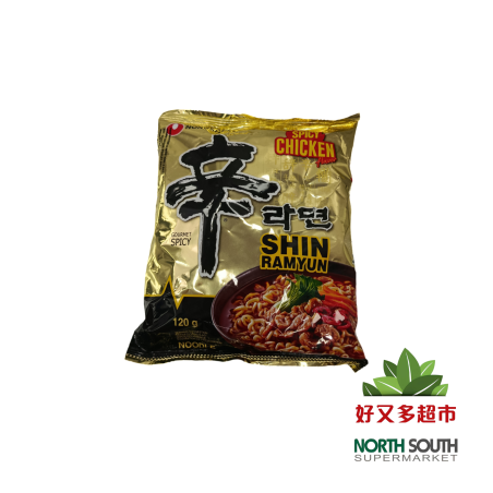 #农心辣鸡味泡面120G*20/FIDEOS INSTANTANEOS SABOR A POLLO SHIM