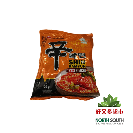 #农心辣白菜面袋120G*20/FIDEOS INSTANTÁNEOS SABOR A KIMCHI NONGSHIM