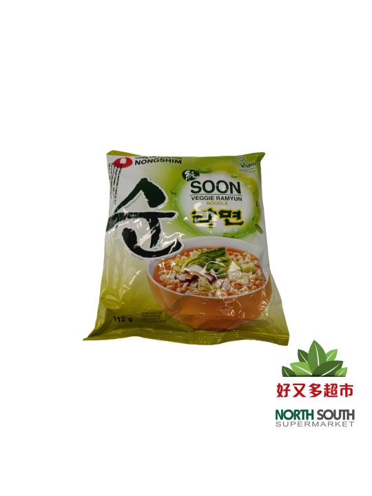 #农心蔬菜面112G*20/FIDEOS INSTANTA SABOR A VEGETAL