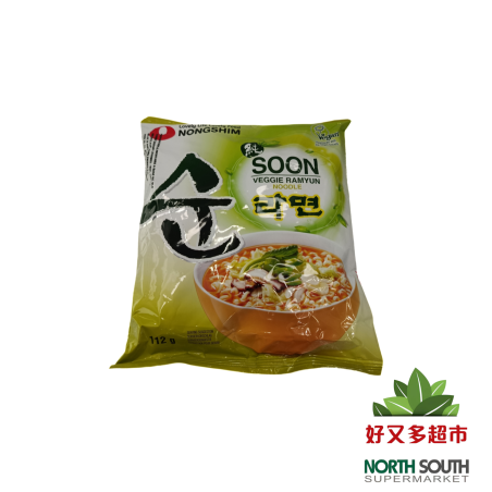 #农心蔬菜面112G*20/FIDEOS INSTANTA SABOR A VEGETAL