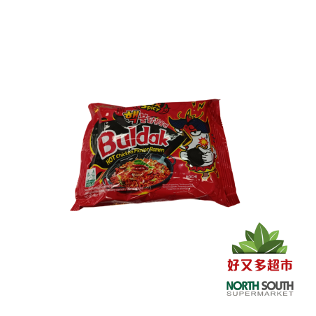 #SAMYANG(红/袋)韩国三养双倍辣火鸡拌面140G*5*8/FIDEOS INSTANTÁNEOS DE SUPER PICANTE