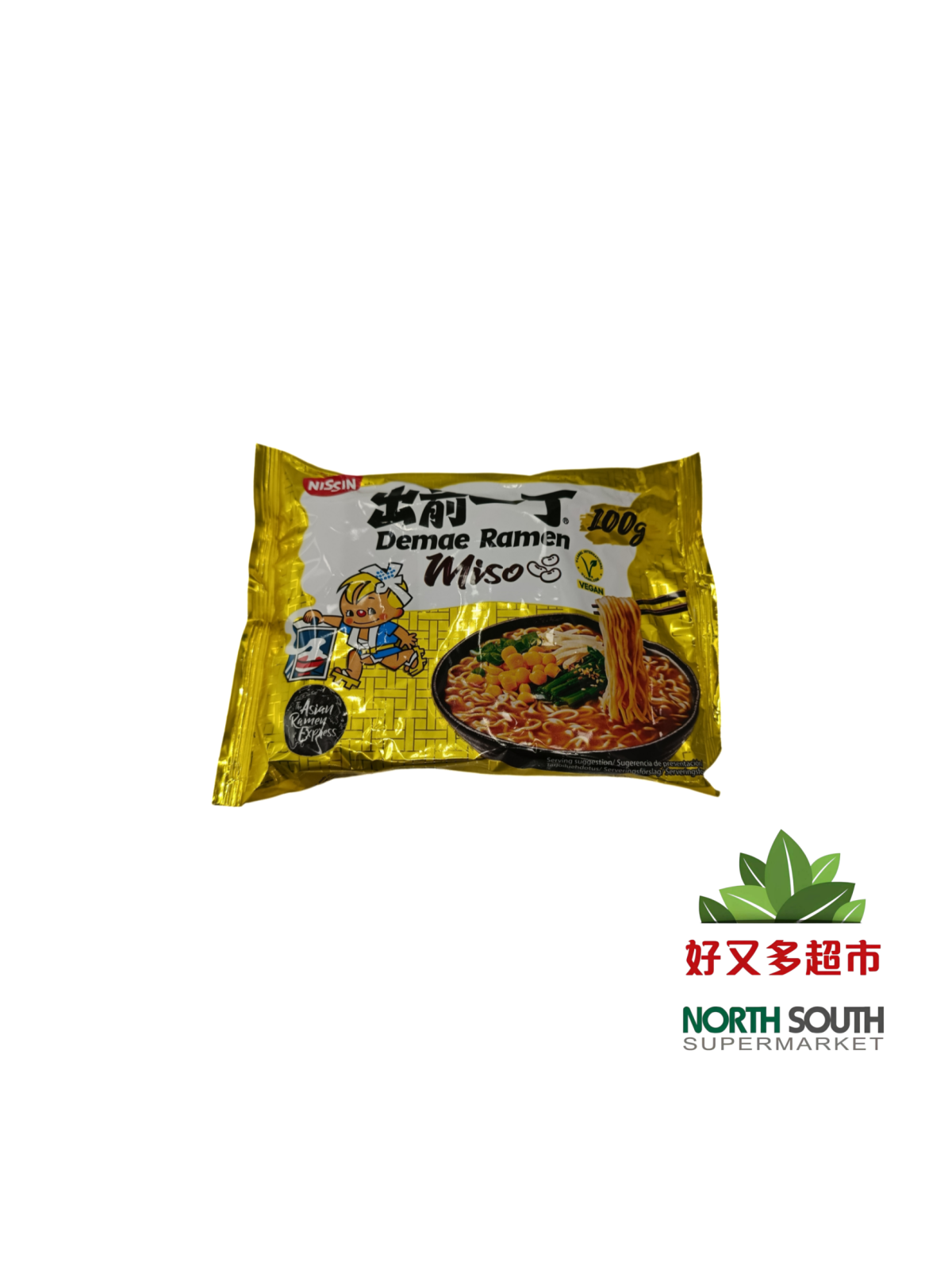 [5T0225] RAMEN MISO *NISSIN* 味噌面 100g/30