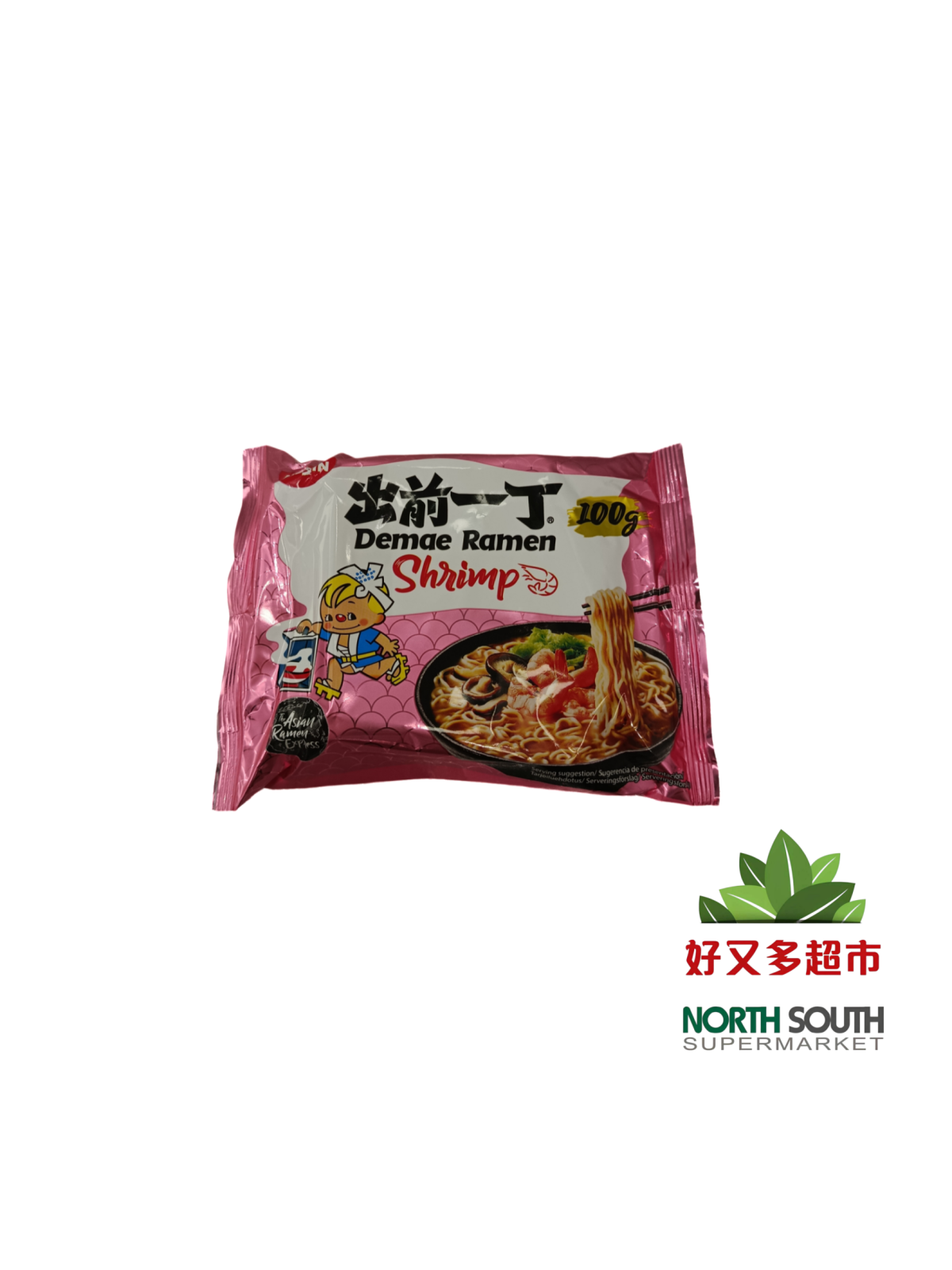 [5T0014] RAMEN GAMBAS *NISSIN* 鲜虾面100g/30