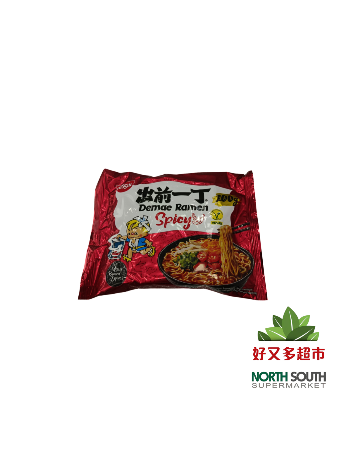 [5T0088] RAMEN PICANTE *NISSIN* 香辣面 100g/30