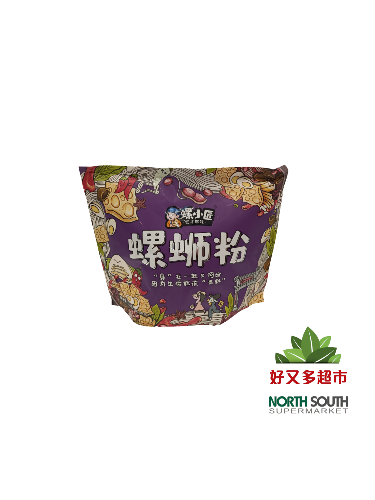螺小匠柳州螺蛳粉(紫) 315G*40/FIDEOS INSTANTANEOS