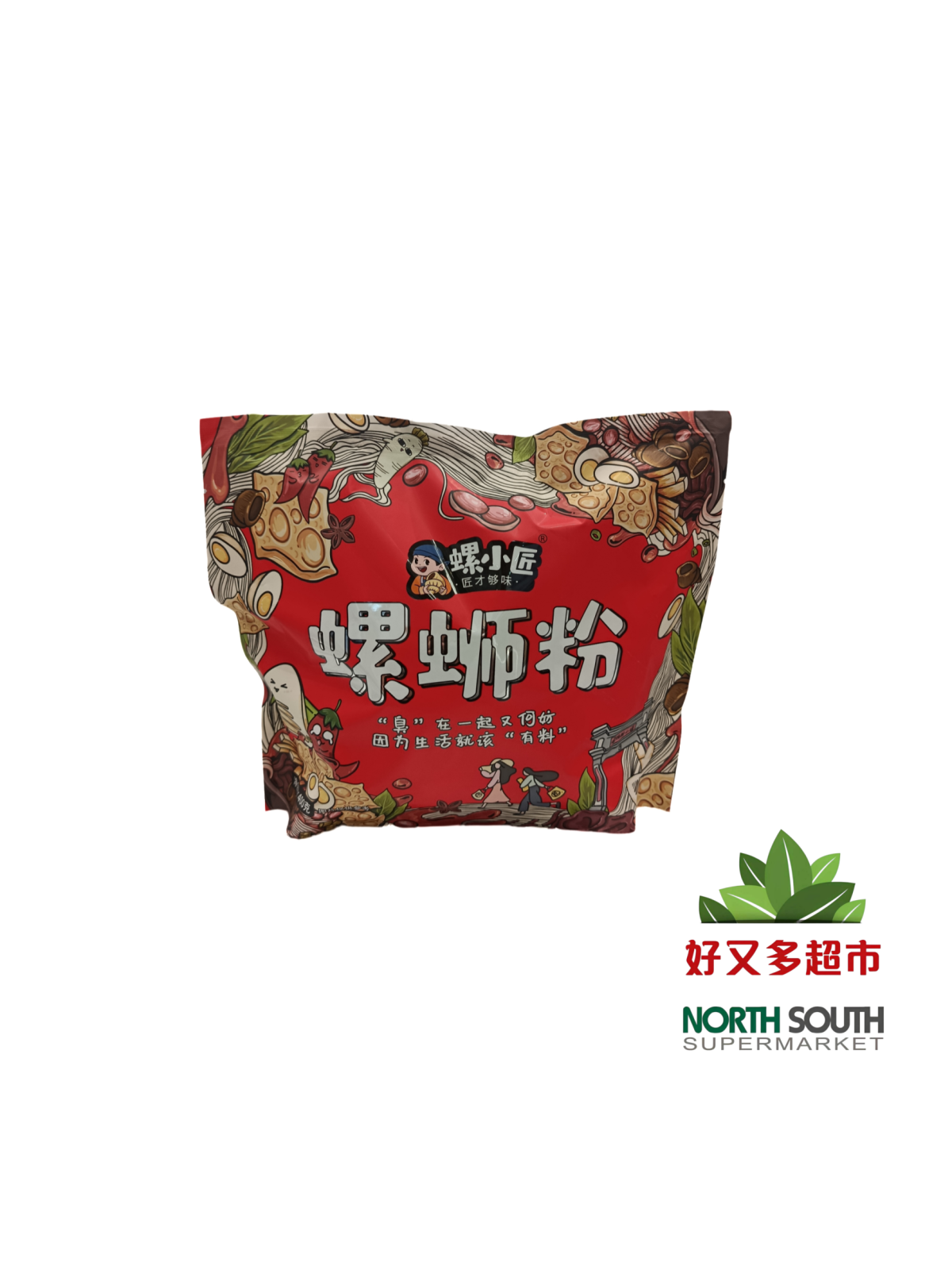 螺小匠柳州螺蛳粉(红) 400G*38/FIDEOS INSTANTANEOS