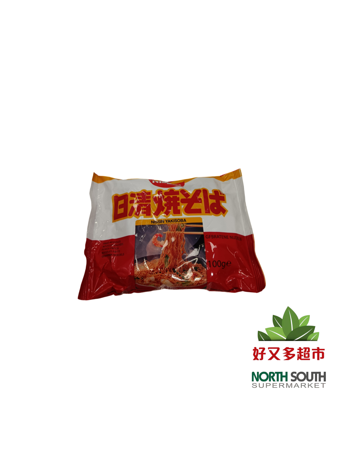 [5T0250] FIDEO INSTANTANEO YAKISOBA *NISSIN* 出前一丁日清烧面 100g/30