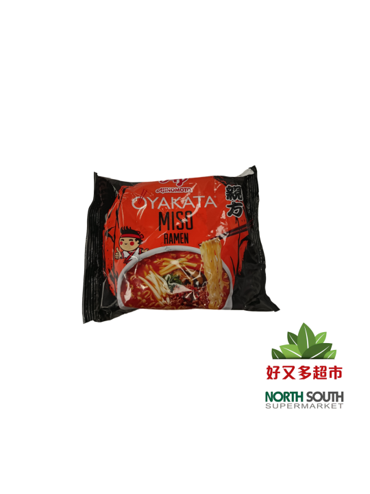 [P04-0807] 拉面 味噌味 MISO 袋(OYAKATA) FIDEOS INSTANTÁNEOS CON SABOR A SOPA DE MISO 89G