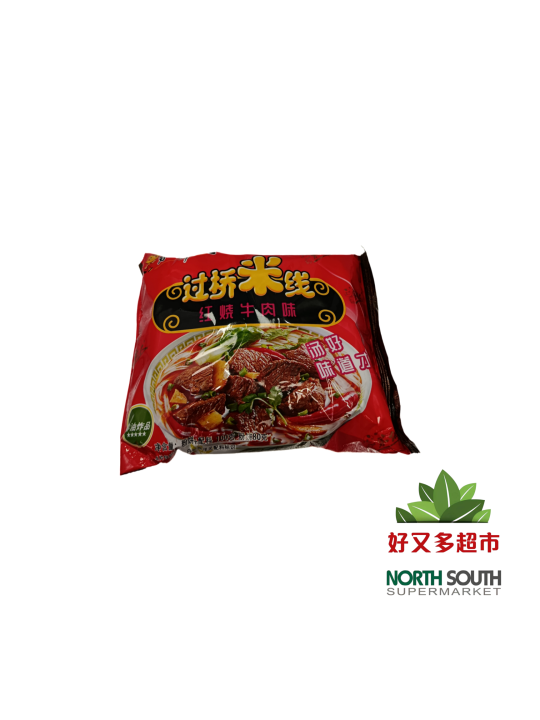 家乡人过桥米线(红烧牛肉味)100G*20/FIDEOS INSTANTÁNEOS