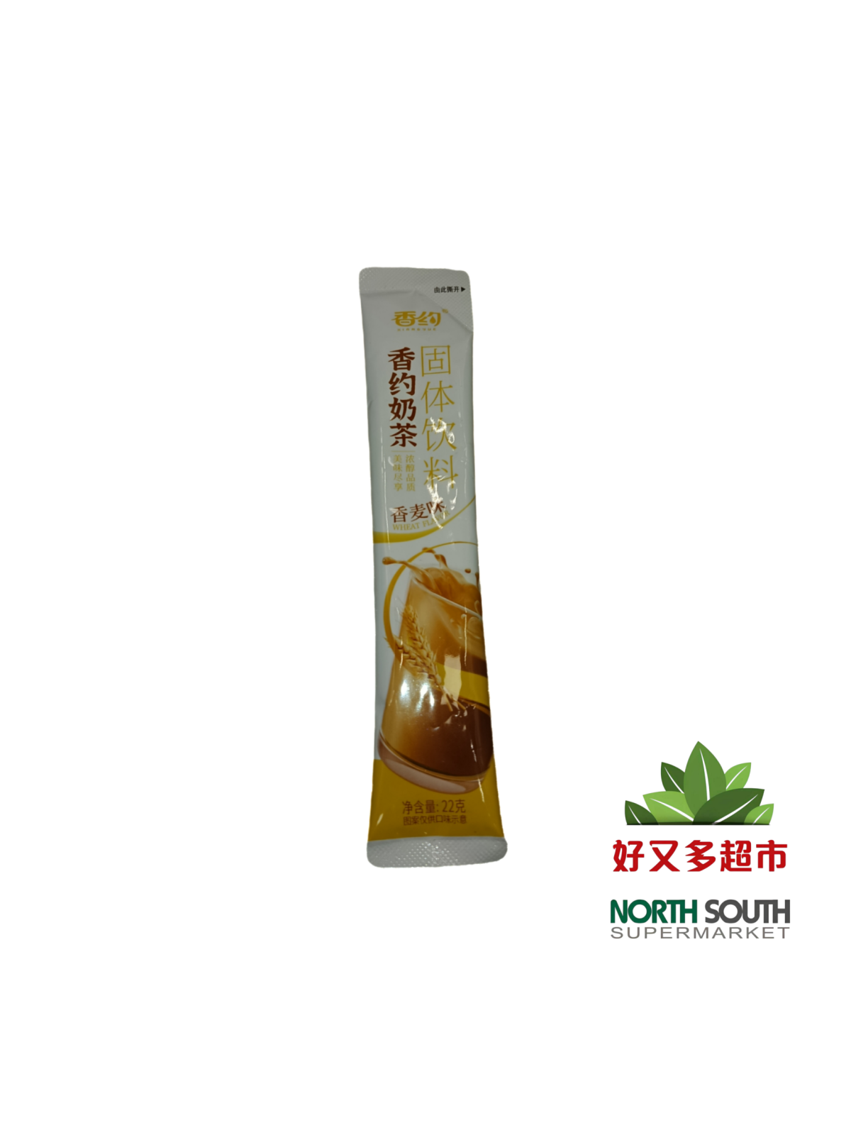 香约奶茶麦香味(奶茶固体饮料) 22G*30*5/BEBIDA INSTANTANEA SABOR A TRIGO
