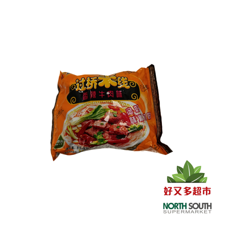 家乡人过桥米线香辣牛肉味100g FIDEOS INSTANTANEOS SABOR  TERNERA PICANTE