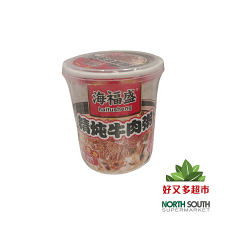 海福盛精炖牛肉粥 38G*24/FIDEOS INSTANTÁNEO