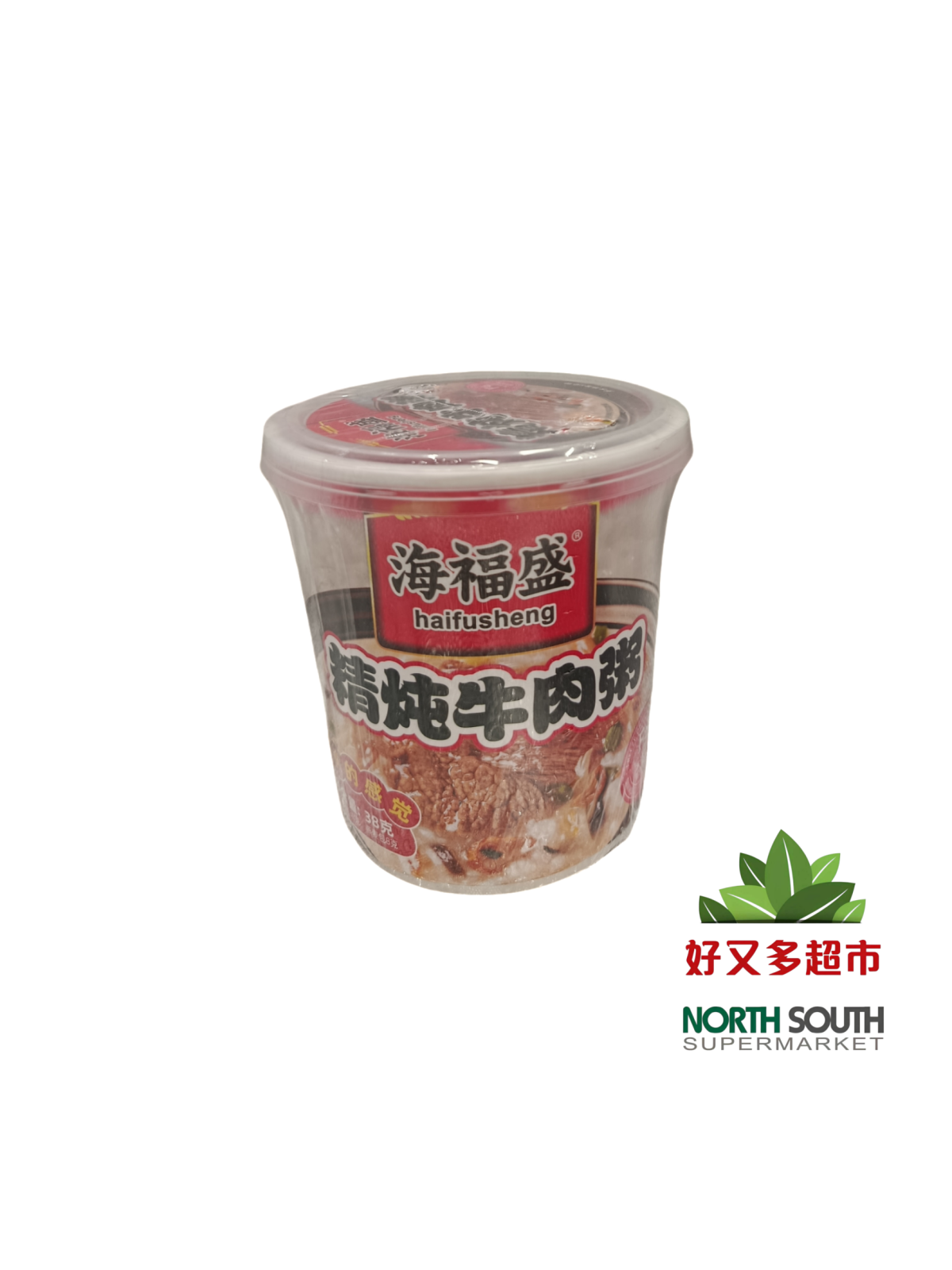 海福盛精炖牛肉粥 38G*24/FIDEOS INSTANTÁNEO