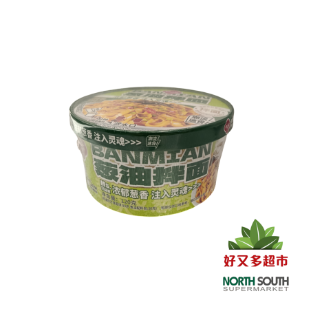 田小花葱油拌面 120G*12/FIDEOS INSTANTÁNEOS SABOR A CEBOLLINO