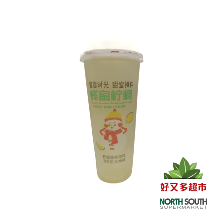 蜜雪时光蜂蜜风味饮料 620ML*15/BEBIDA DE FRUTA SABOR A LIMÓN CON AZÚCAR Y EDULCORANTES