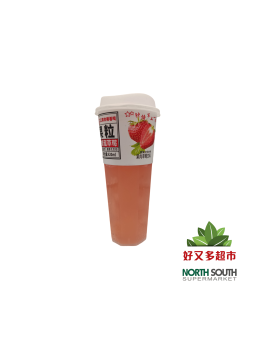 爱尚星期8蜂蜜草莓(果肉草莓饮料) 620ML*15/BEBIDA DE FRUTA SABOR A MIEL Y FRESA CON AZÚCAR Y EDULCORANTES