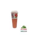 爱尚星期8蜂蜜草莓(果肉草莓饮料) 620ML*15/BEBIDA DE FRUTA SABOR A MIEL Y FRESA CON AZÚCAR Y EDULCORANTES