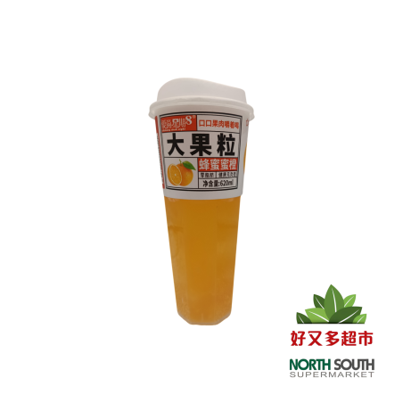 爱尚星期8蜂蜜蜜橙(果肉蜜橙饮料) 620ML*15/BEBIDA DE FRUTA SABOR A MIEL Y NARANJA CON AZÚCAR Y EDULCORANTES