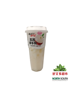 [B04-0166] （七星湾）荔荔亲牛乳 风味饮料(QI XING WAN) BEBIDA REFRESCANTE CON GEL DE COCO Y SABOR A LICHI 520G