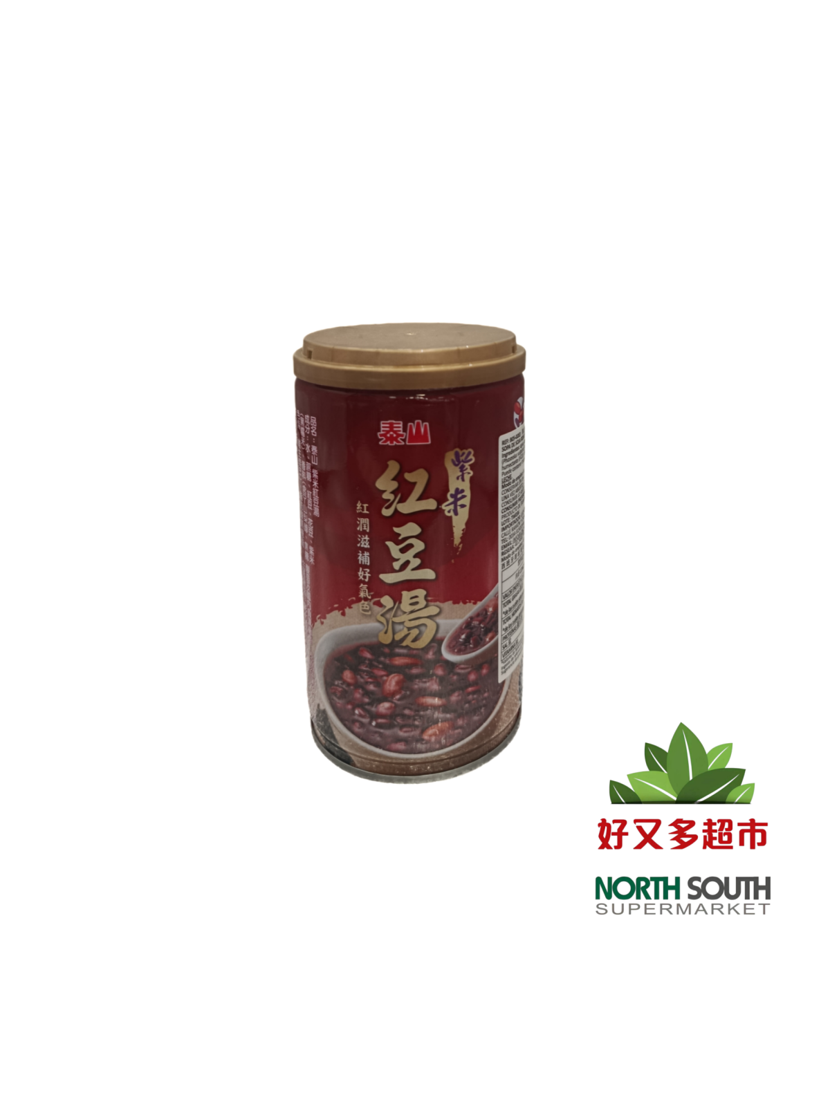 [B05-0083] （泰山）紫米红豆汤(TAISUN) SOPA DE SOJA ROJA Y ARROZ GLUTINOSO NEGRO 330G